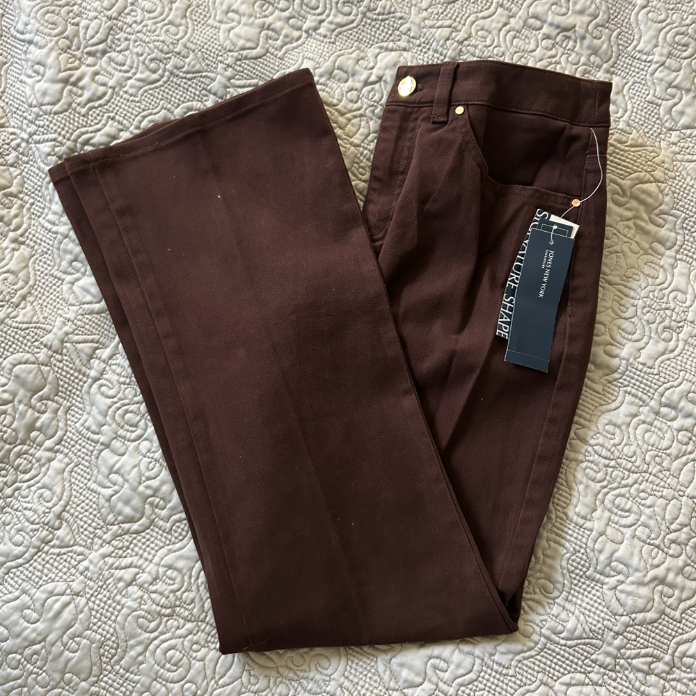 Jones New York brown jeans